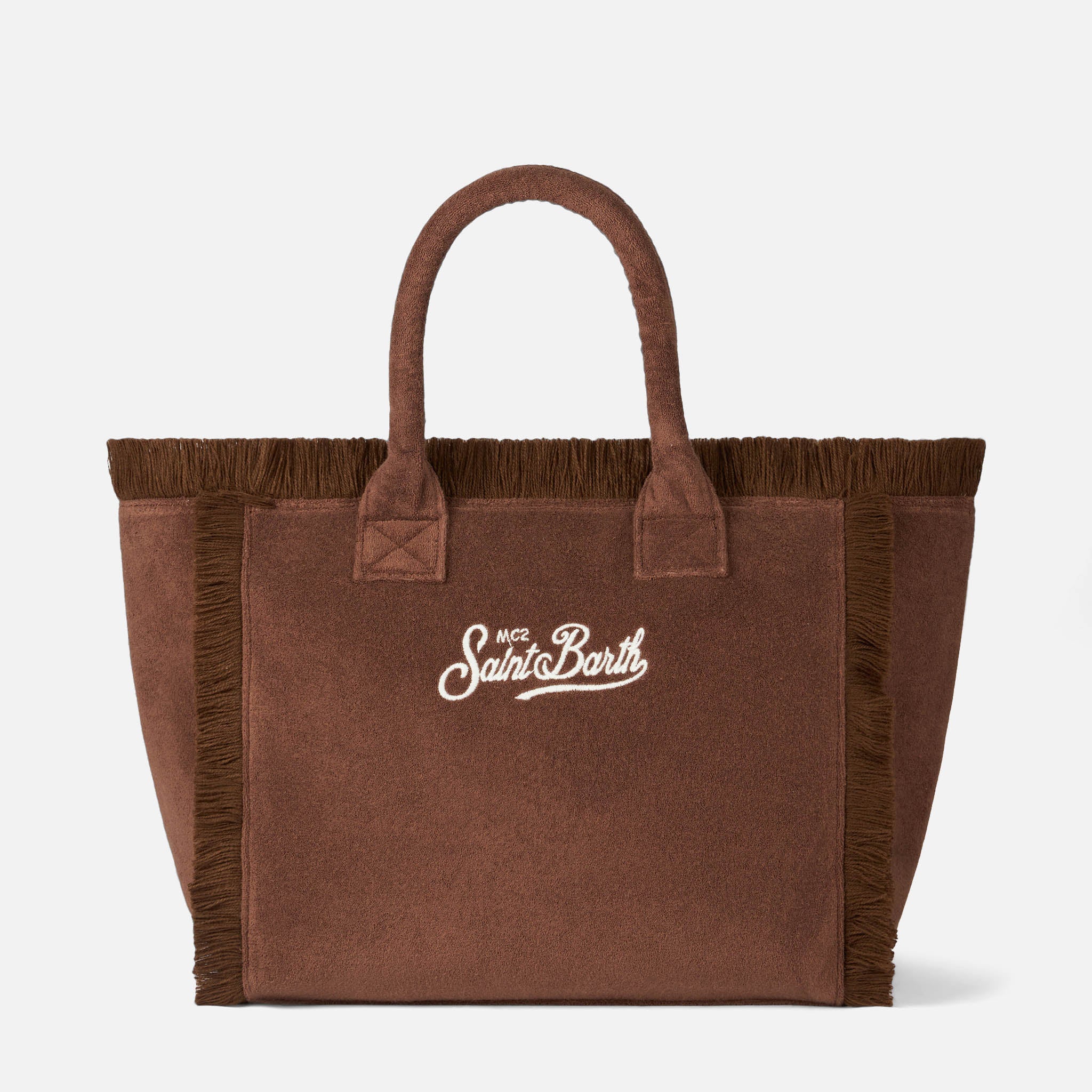 Borsa da mare in spugna marrone