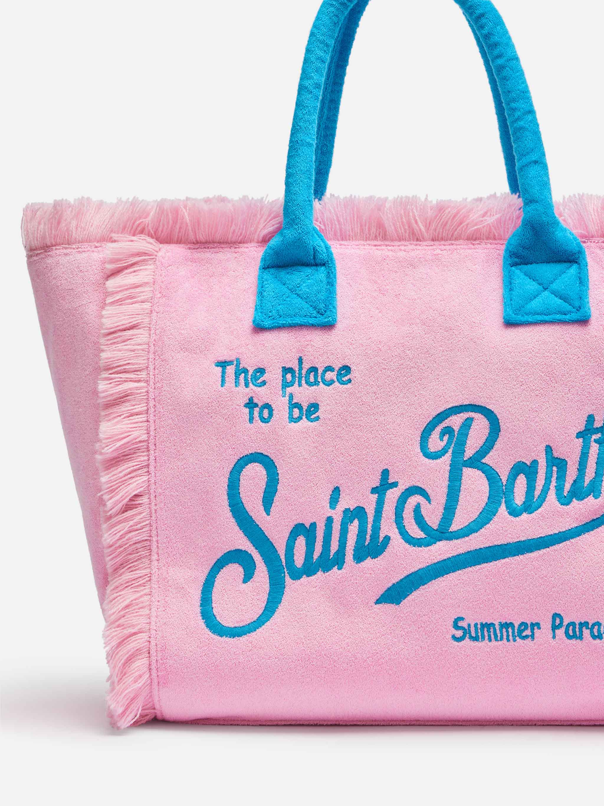 Borsa da mare in spugna rosa