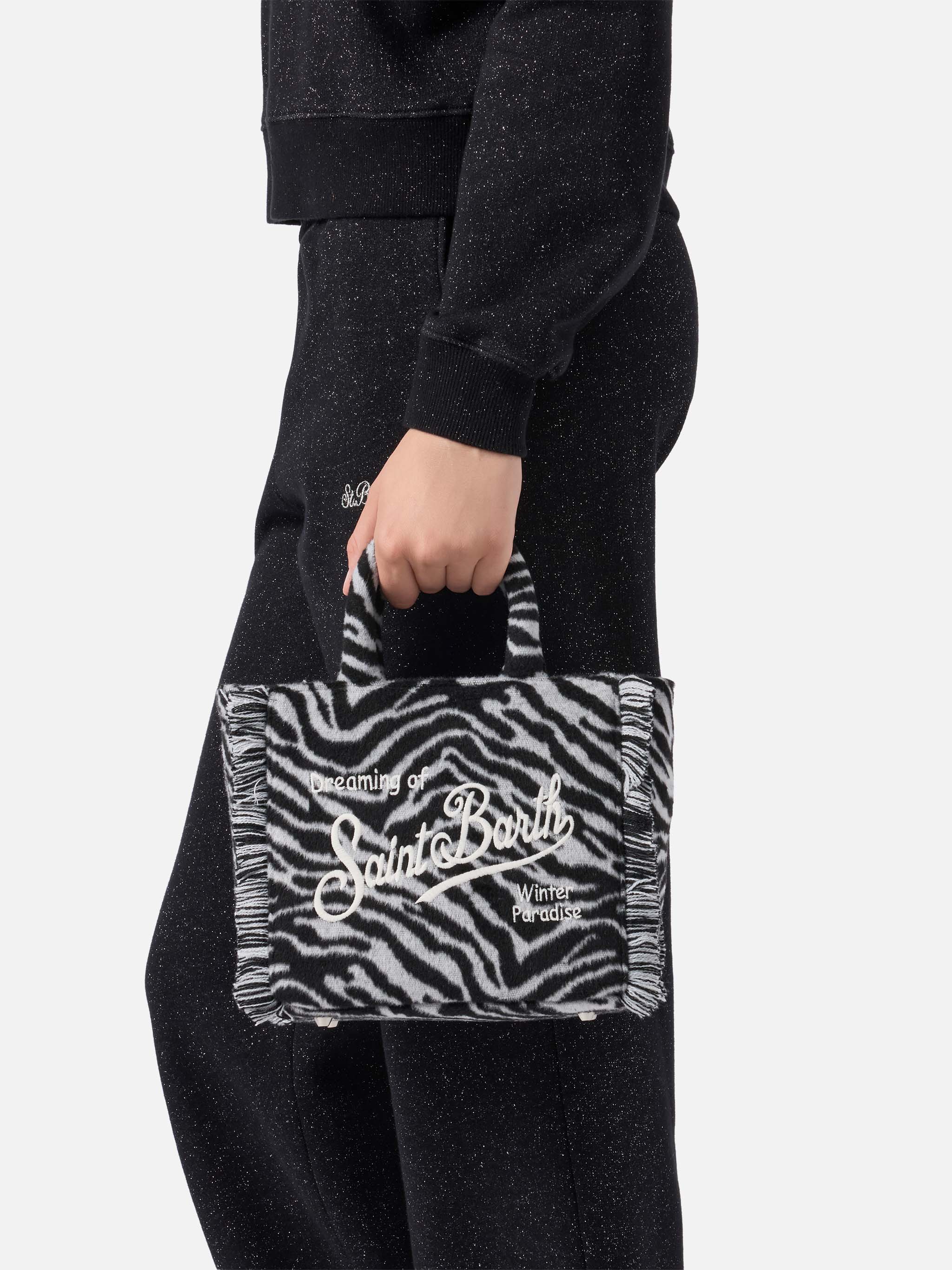 Borsa da mare mini zebra